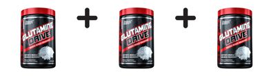 3 x Nutrex Research Glutamine Drive (300g)