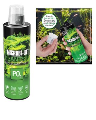 Microbe-Lift 236 ml flüssiger Aquarien Phosphor Dünger Plants P