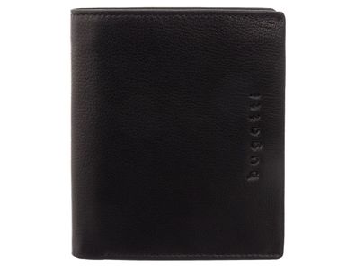 Bugatti ALDO Scheintasche 49113901 Hochformat wallet with flip schwarz