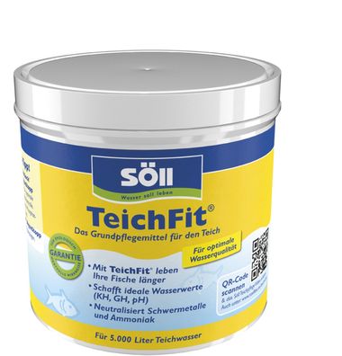 Söll Teichpflege 0,5 Kg TeichFit Wasserstabilisierer für 5 Qbm