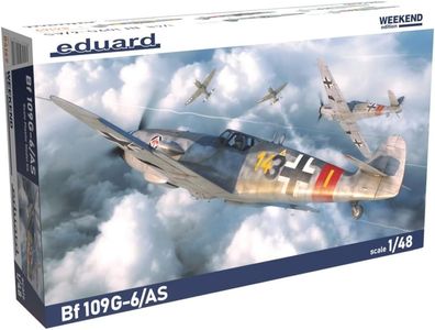 Eduard Messerschmitt Bf 109G-6/AS 3984169 in 1:48 Eduard 84169 Bausatz