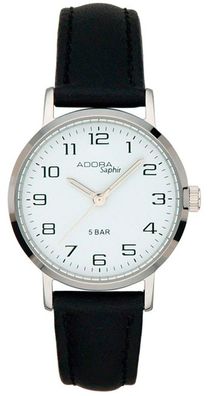 Adora Saphir Damen?Armbanduhr Analog Saphirglas Edelstahl 29099