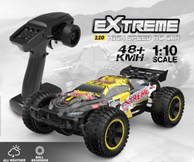 RC Elektro Buggy 1:10 mit 2,4Ghz Fernsteuerung, 48 km/h, Allradantrieb - 1700 mAh LiI