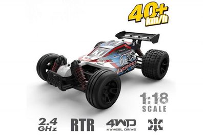 RC Elektro Buggy 1:18 mit 2,4Ghz, 40 km/h, Allradantrieb - LiIon - "Electricity 306E"