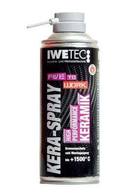 Iwetec Kera-Spray, Bremsenschutz- und Montagespray 400 ml