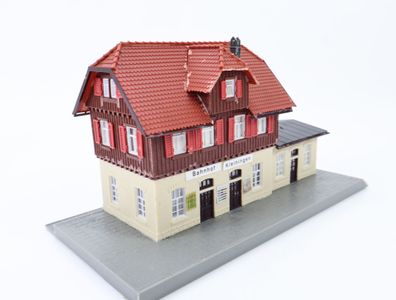 Faller H0 aus Set Gebäude Bahnhofsgebäude "Bahnhof Kleiningen" 1:87