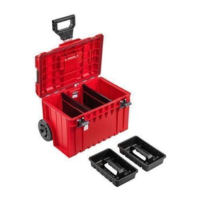 Werkzeugwagen Rollwagen Werkzeugkoffer QS ONE RED Limited 58x36x38