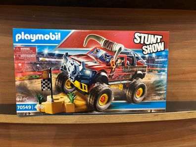 Playmobil 70549 Stuntshow Monster Truck Horned, Für 4-10 Jahren Neu & OVP