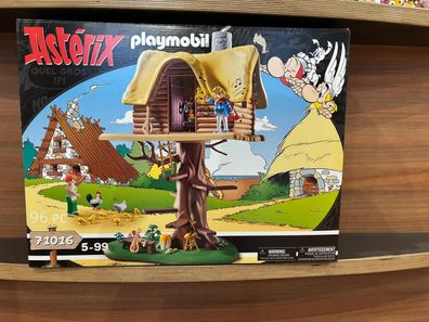 PlaymobilL Asterix 71016 - Troubadix mit Baumhaus Neu & OVP