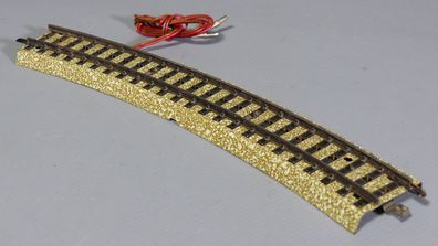 Märklin H0 M-Gleis 5103 (5100) Gebogen Stromanschluss Anschlußschiene-Gleis gebördelt