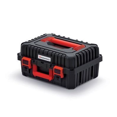 Werkzeugkiste Lagersystem Werkstattkoffer HEAVY TOOL CASE Schwarz