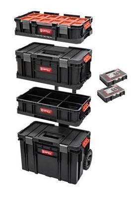 Werkzeugkoffer auf Rollen 6in1 Qbrick System Organizer Werkzeug Werkzeugtrolley