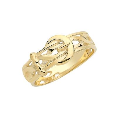 9 ct/Karat Gelb Gold Herren - Ring