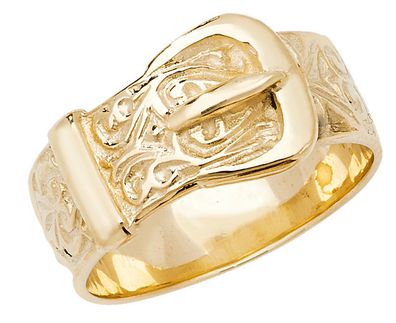 9 ct/Karat Gelb Gold Herren - Ring