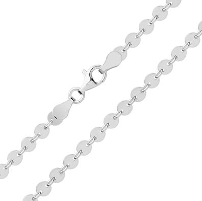 Modern 925 Sterling Silber 4mm Kette - 40.6, 45.7, 50.8, 55.9, 61, 66, 71.1, 76.2cm