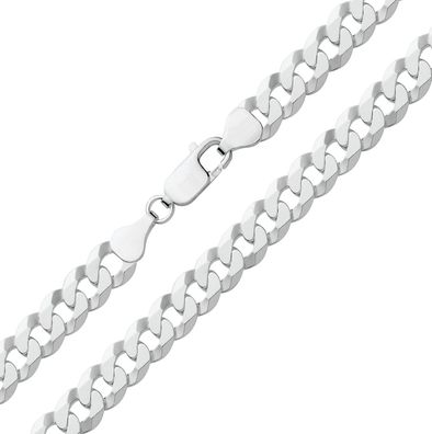 925 Sterling Silber 8mm Panzer Kette - 45.7, 50.8, 55.9, 61, 66, 71.1, 76.2cm