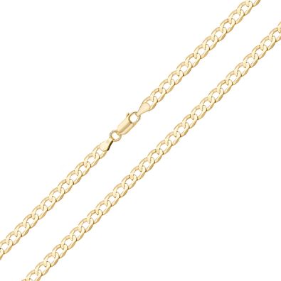 Stylisch 9 ct/Karat Gelb Gold Damen - Fußkette - 25.4cm