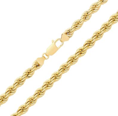 Raffiniertes 9 ct/Karat Gelb Gold Damen - Armband - 17.8cm, 6 Gramm