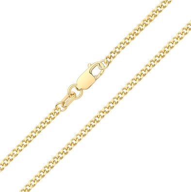 9 ct/Karat Gelb Gold Herren/Damen - Panzer Kette - 40.6, 45.7, 50.8, 55.9, 61cm