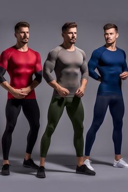 Bruce 80 DEN Mikrofaser-Meggings Strumpfhose für Herren