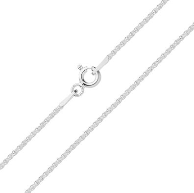 Elegant 925 Sterling Silber Damen - Haferkorn Kette - 40.6, 45.7, 50.8, 55.9, 61cm