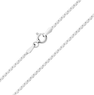 Exklusiv 925 Sterling Silber Damen - Kobra Kette - 40.6, 45.7, 50.8, 55.9, 61cm