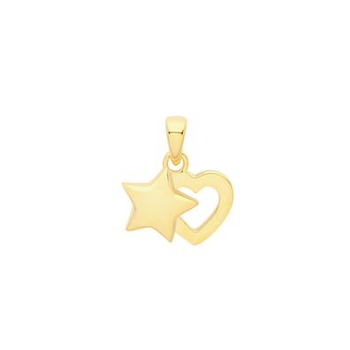 Süßer 925 Sterling Silber Herz Damen - Anhänger