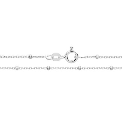 925 Sterling Silber 2.3mm Damen - Kette - 40.6, 45.7, 50.8, 55.9, 61cm