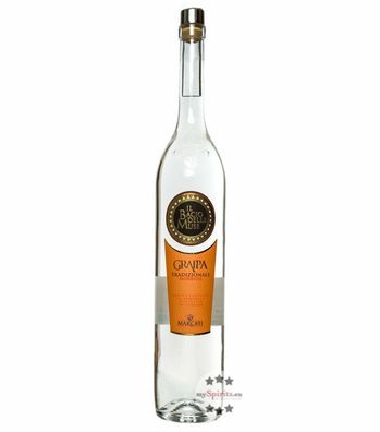 Marcati Grappa Tradizionale Morbida ?Il Bacio delle Muse? (40 % vol., 1,5 Liter) (40