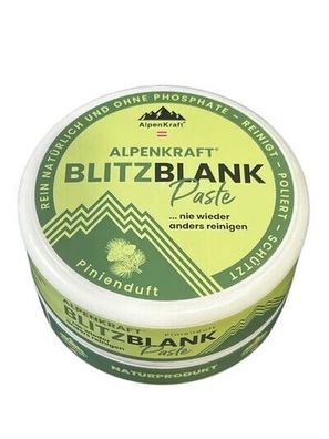 2er Set AlpenKraft BlitzBlank Paste Reinigungspaste Reinigungsschwamm 300gr/Dose