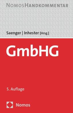 GmbHG: Handkommentar, Ingo Saenger