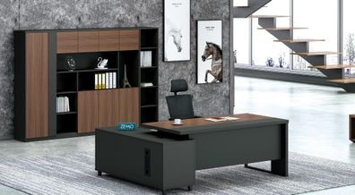 Designer Schrank Wand Regale Wohn Zimmer Schränke System Büro Möbel Regal Holz