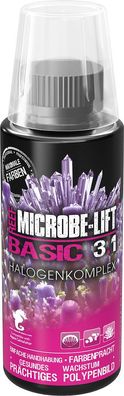 Microbe-Lift Basic 3.1 - Halogenkomplex 120 ml erhöht die Gesundheit von Korallen