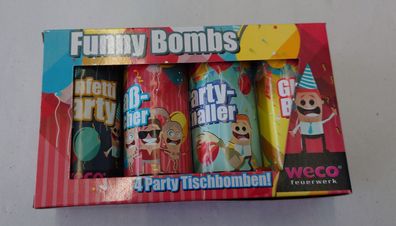 Weco Tischfeuerwerksortiment Funny Bombs