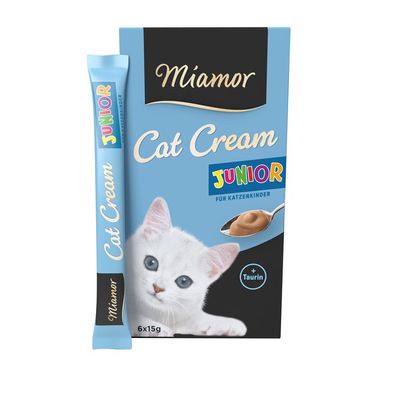 Miamor Cat Snack Junior-Cream 132 x 15g (33,28€/kg)