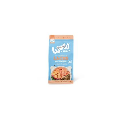 WOW Cat Trockenfutter Lachs 4 x 2 kg (13,74€/kg)