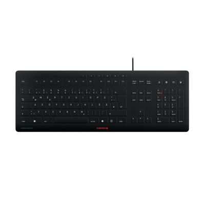 CHERRY JK-8502DE-2 CHERRY STREAM Protect Tastatur kabelgebunden schwarz