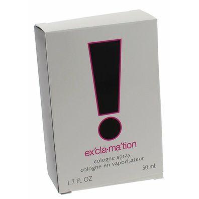 Coty Exclamation Eau de Cologne 50ml Spray