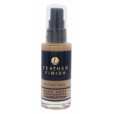 Lentheric Feather Finish Matte Touch Moisturising Foundation 30ml - Honey Beige 04