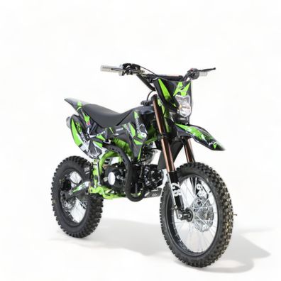 KXD 609 (Elektr./Kickst) 125ccm 17/14" 4T Dirtbike Crossbike Pocketbike