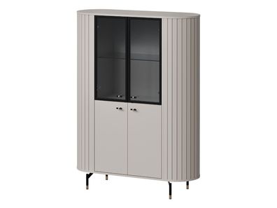 Vitrine Zante 2D2W ZA01 Türkommode Standvitrine Motive Wohnzimmer Modern