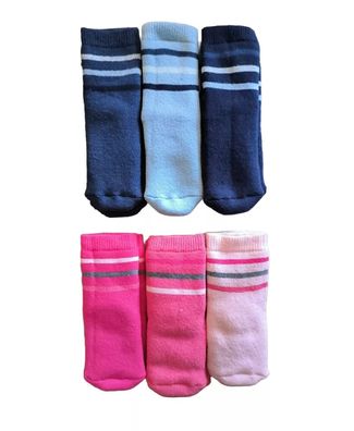 3 Paar Rutschfeste Socken für Baby Anti Rutsch Sportsocken Stoppersocken