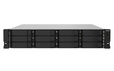 QNAP TS-1232PXU-RP-4G 12-Bay rackmount NAS AL324 4GB DDR4 UDIMM RAM SATA 6Gb/s ... ->