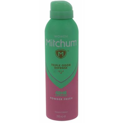 Mitchum Powder Fresh Deodorant Spray 200ml