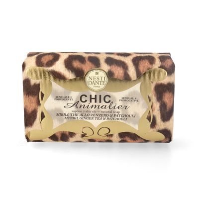 Nesti Dante Chic Animalier Bronze - Mirra, The allo Zenzero e Patchouli Seife 250 g