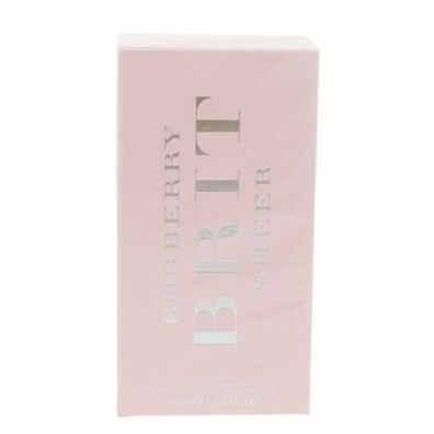 Burberry Brit Sheer for Her Eau de Toilette 100ml Spray