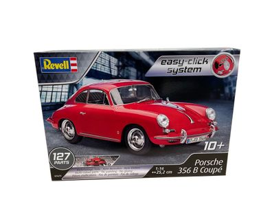 Revell Modellbausatz Easy Click System Porsche 356 B Coup&eacute; 1:16 Auto 07679