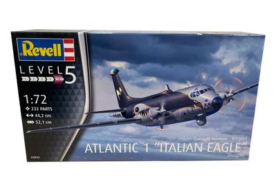 Revell Modellbausatz, 1:72, Flugzeug, Atlantic 1 Italian Eagle 03845