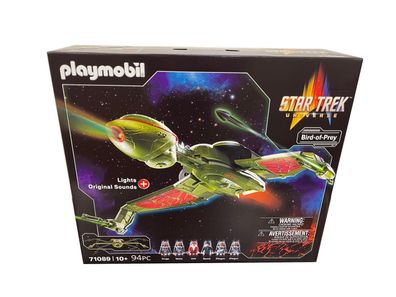 Playmobil Star Trek Klingonenschiff mit Licht und original Soundeffekten 71089