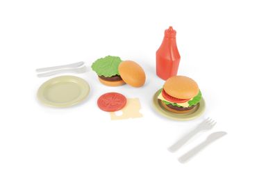 Dantoy BIO Burger-Set Kinder-Spielzeug Burgerset in Geschenkbox 5605